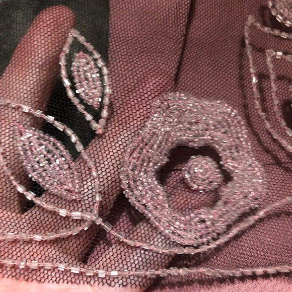 Size12/10 Dusty pink Gatsby vibe skirt set by French Connection - Picture 2 of 14